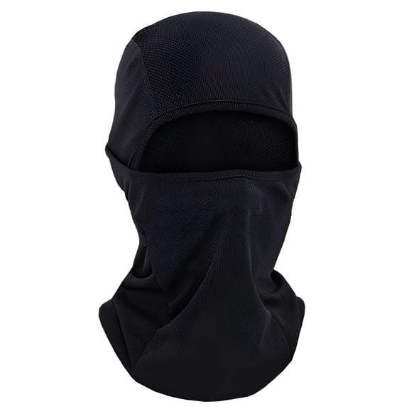 TELOLY 2026 New Ski Mask Summer Balaclava Full Face, Mesh Quick Dry Full Face Balaclava Motorcycle Helmet Liner-Black for Outdoor Sports, Motorcycling, Cycling, Hiking, Sun Protection.