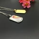 thumbnail image 5 of 2x Colgante Etiqueta Rompecabezas de Joyería Orgullo Fernando Collar de acero inoxidable Oro plateado, 5 of 7