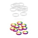 thumbnail image 1 of 10 Piezas / Paquete s de Silicona en de Goma Bnca +10 Piezas / Paquete s de Silicona en de Yinane Pulsera de silicona, 1 of 8