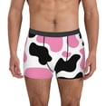 thumbnail image 1 of Balery Cow Spots Calzoncillos bóxer para hombre, ropa interior de algodón suave y transpirable con cinturilla de nailon-X-Large, 1 of 5