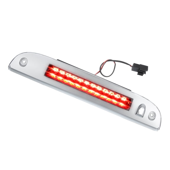 Unique Bargains High Mount Stop Light 8L2Z13A613A for Ford Escape 2008-2012 Chrome Tone Housing Clear Lens