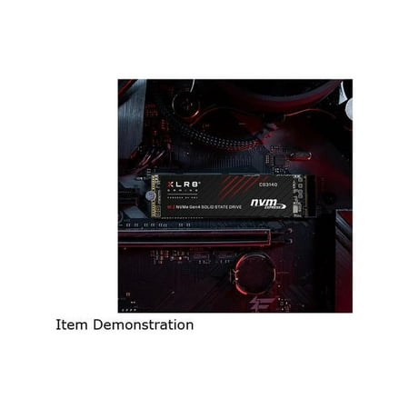 PNY - XLR8 CS3140 4TB M.2 NVMe PCle Gen 4 x4 Internal Solid State Drive