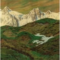 thumbnail image 2 of Hugo Hodiener 20x20 Black Ornate Framed Double Matted Museum Art Print Titled: Spring is Trying to Come, 2 of 5