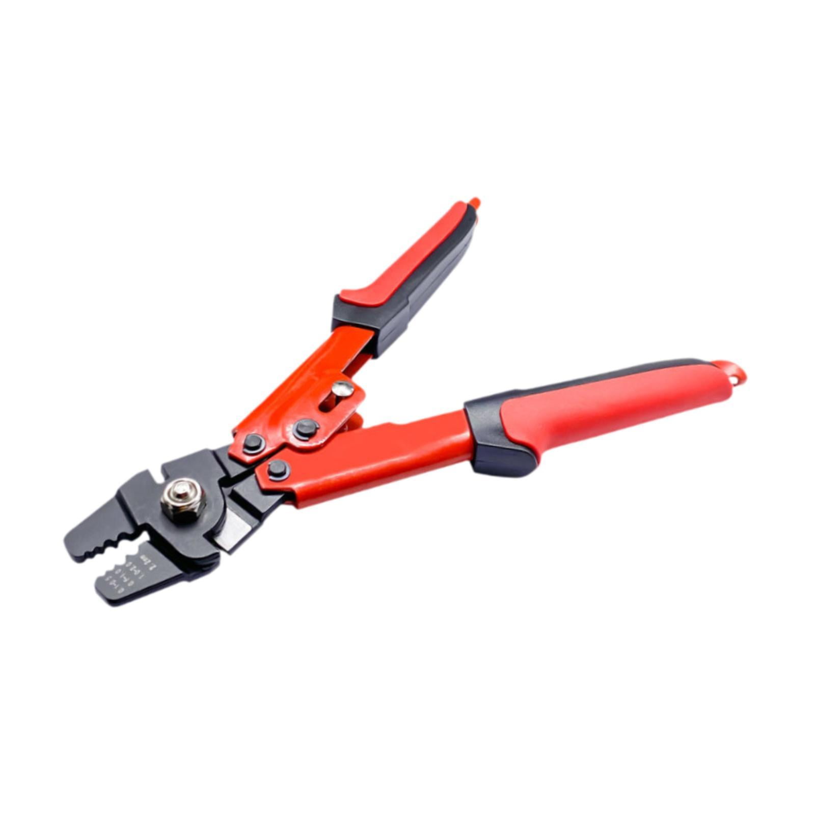 MAGIDEAL Fishing Crimping Pliers Rustprool Wire Crimper Tool for 0.1-2.2mm Steel Wire