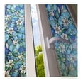 thumbnail image 3 of Drevy 1CGB Floral Stained Glass Static Cling Window Film Non Adhesive Kitchen Home (36in x 14ft), 3 of 4