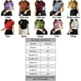 thumbnail image 5 of Womens Half turtleneck Sweater T-shirt With Sweater Underneath Slim Fit Crop Top, 5 of 11