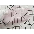 thumbnail image 4 of oneOone Cotton Cambric Fabric Line Geometric Decor Fabric Printed BTY 56 Inch Wide, 4 of 4