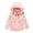 Pink, variant on IROINNID Toddler Kids Baby Girls Fashion Cute Cartoon Clouds Pattern Windproof Jacket Detachable Hooded Coat