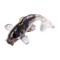 Summercome Crystal Koi Fish Decorations, Sequins Koi Figurines Handmade, Colorful Glass Water Animal Figure, Realistic Fish Ornaments for Home Desktop Car Fish Tank Decor Gifts Souvenirs