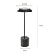 thumbnail image 2 of Mesilla de noche decorativa de metal simple con luz LED táctil recargable e inalámbrica para dormitorio, 2 of 8