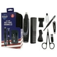 thumbnail image 4 of Barbasol All-In-One Mens Grooming , 10 Pc Comb, Scissors, Tweezers, Nail Clipper, Trimmer, Ear Trimmer, Nose Trimmer, Cleaning Brush, Oil, Storage Case, 4 of 6