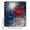 Blue, variant on Anniversary USA Flag Bathroom Shower Curtains with 12 Hooks Polyester Waterproof Shower Curtain for Stalls and Bathtubs American Blue Red Fireworks Decorative Bathroom Privacy Curtain 54x78 Inches