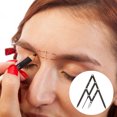 thumbnail image 4 of MasteelfCA 1pc Sliding Three-point Stainless Steel Eyebrow Ruler Golden Ratio Ruler, 4 of 8