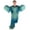 Blue, variant on HPO Yeti Costume, Adult Unisex Mountain Snowman Bigfoot Cosplay Halloween Costume with Adjustable (1 Piece)