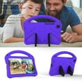 thumbnail image 3 of Allytech Kids Case for Samsung Galaxy Tab A 8.0 2019 Released Model SM-T290 T295, Soft EVA Silicone Protective Kids Proof Without Screen Protector Convertible Handle Kickstand Lightweight, Purple, 3 of 6