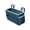 Blue, variant on Bedside Caddy Organizer with Hooks Non Sag Canvas Hanging Bed Storage Bag with Water Bottle Holders for Dorm Bunk Bed Bedroom Headboard Couch Rail Desk Multi Pocket Book Holder Pink 14.5*4.7*7.8 in