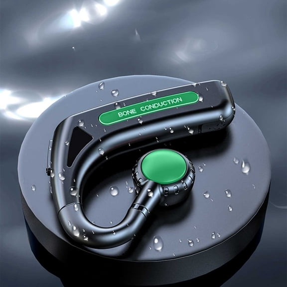 Conduction Bluetooth Earphones, Ear-Mounted, Active Noise Cancelling, Superior Call Quality, Stereo Sound, Comfortable Fit, Long Battery Life, Sport, Business, Travel, Commuting