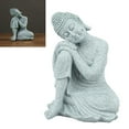 thumbnail image 1 of Small Buddha Decoration, Premium Green Sandstone, Exquisite Craftsmanship, Feng Shui Fish  Ornaments, 1 of 8