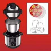 Instant Pot 6qt 9-in-1 Pressure Cooker Bundle