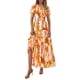 thumbnail image 1 of Vestido largo PRETTYGARDEN para mujer con estampado floral bohemio de verano de 2025, 1 of 5
