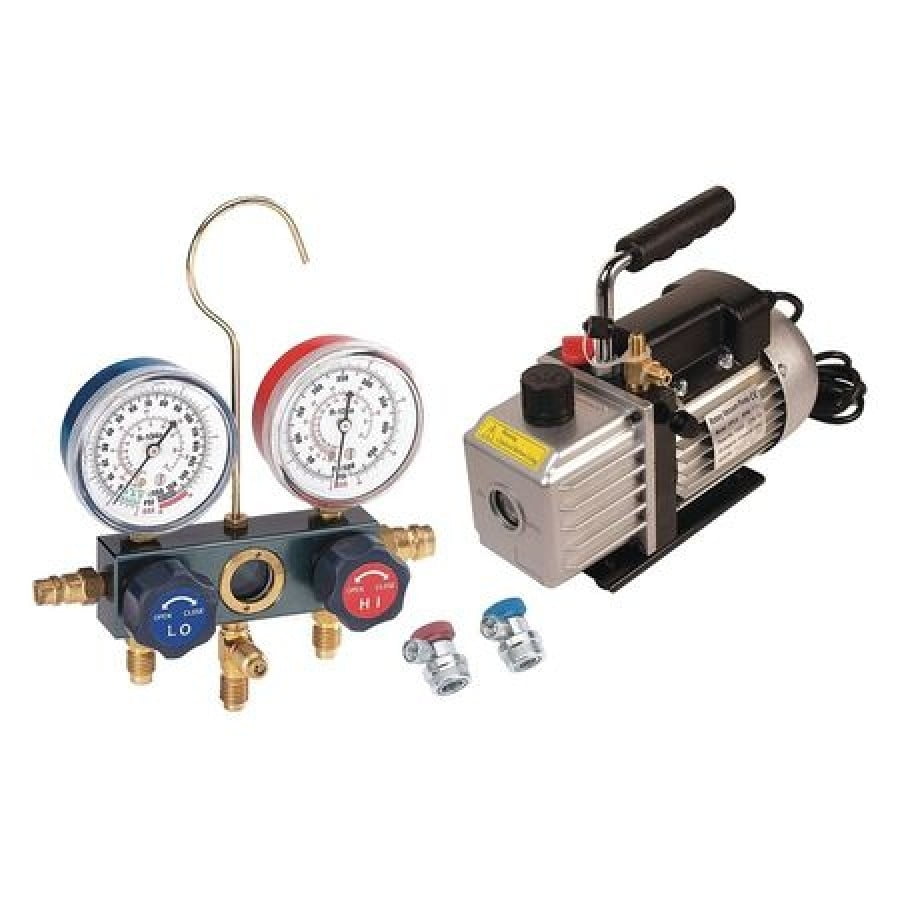 FJC, INC. KIT6M Vacuum Pump/Gauge Set