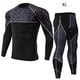 thumbnail image 3 of Guardurnaity Conjunto de ropa interior térmica para hombre, trajes transpirables de secado rápido, medias básicas, pantalones, ropa deportiva, conjuntos de ropa Gris SG, 3 of 6