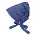 thumbnail image 4 of Lroveb Turbans for Women Head Wrap Hijab Casual Solid Color Multicolor Elastic Bandage Lace Up Bottom Muslim Beanie Hat, 4 of 4