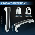 thumbnail image 4 of Manijas de Puerta Exterior para Hyundai Sonata 2005-2010, 4 of 7