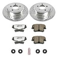 thumbnail image 3 of PowerStop Rear Z26 Street Warrior Carbon-Fiber Ceramic Brake Pad and Drilled and Slotted Rotor Kit Fits: CHRYSLER DODGE Select Models K1719-26, 3 of 9