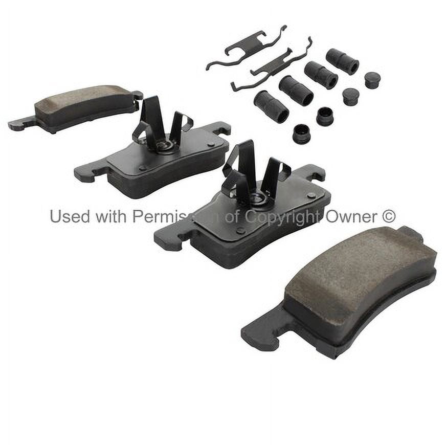 Mpa Electrical 1001-0935C Quality Built Premium Ceramic Brake Pads W/