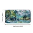 thumbnail image 5 of ONETECH Mountain River Trees Square Floor Mat Indoor Outdoor Felt Mat for Home Entrance 19.68*39.37 in, 5 of 6