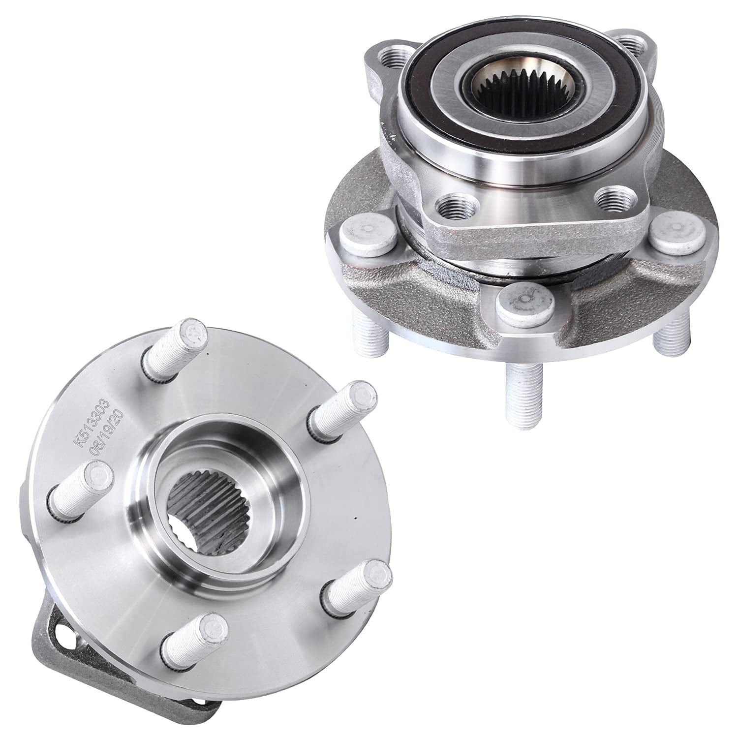 Detroit Axle Front Wheel Hub Bearings Replacement for Subaru Impreza