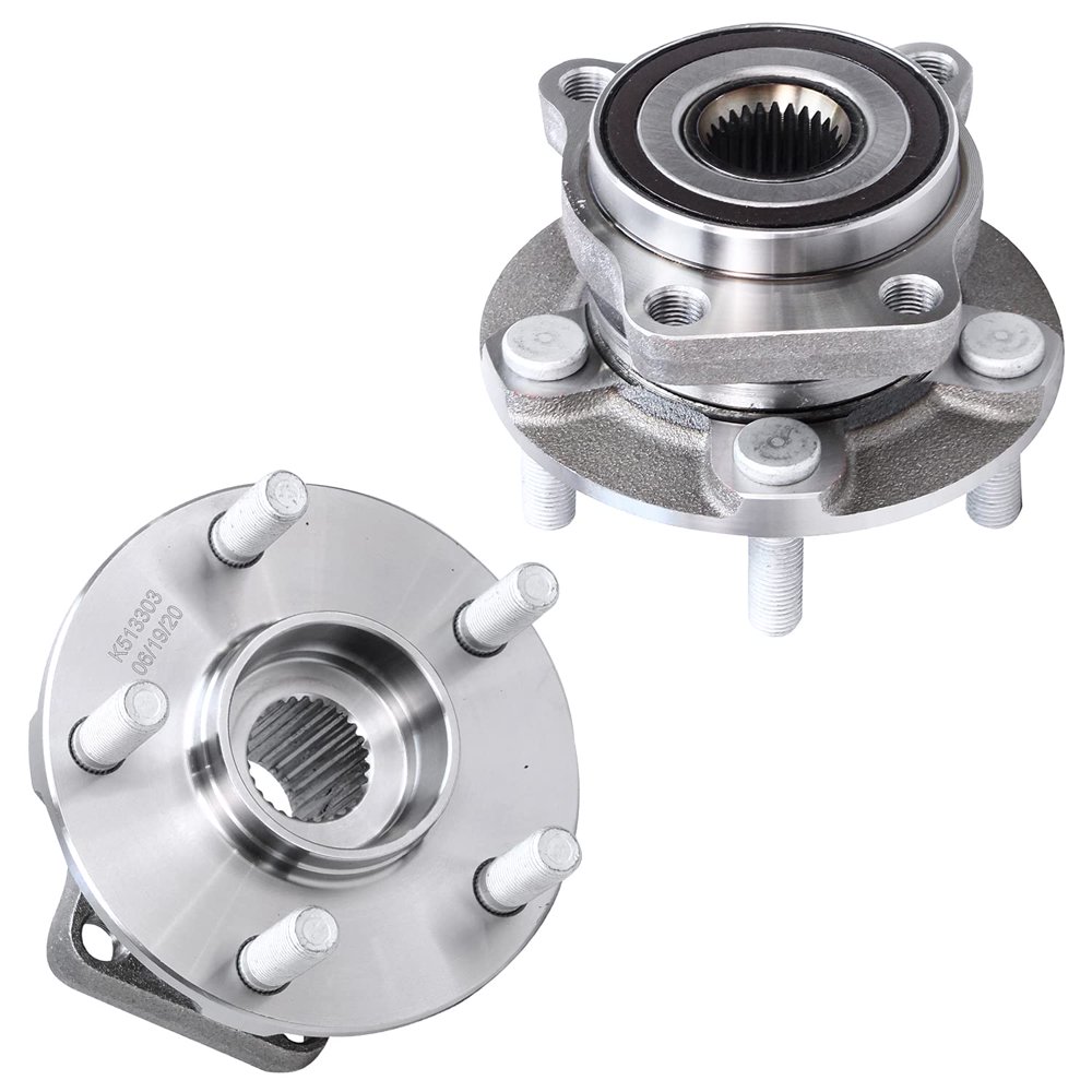 Detroit Axle Front Wheel Hub Bearings Replacement for Subaru Impreza