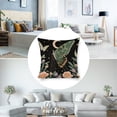 thumbnail image 2 of butterfly flowers crescent moonlinen toss pillowcase decoration pillowcase gifting preferred 18x18 inch cushion cover sofa pillowcase sofa bedroom living room car, 2 of 5