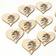 thumbnail image 4 of Corazones de madera para artesanías, ornamentos colgantes pulidos, colgante, amor, forma de corazón, cortes de arte del agujero para la fiesta de bodas DIY 30pcs Noticed HA011941-01, 4 of 7