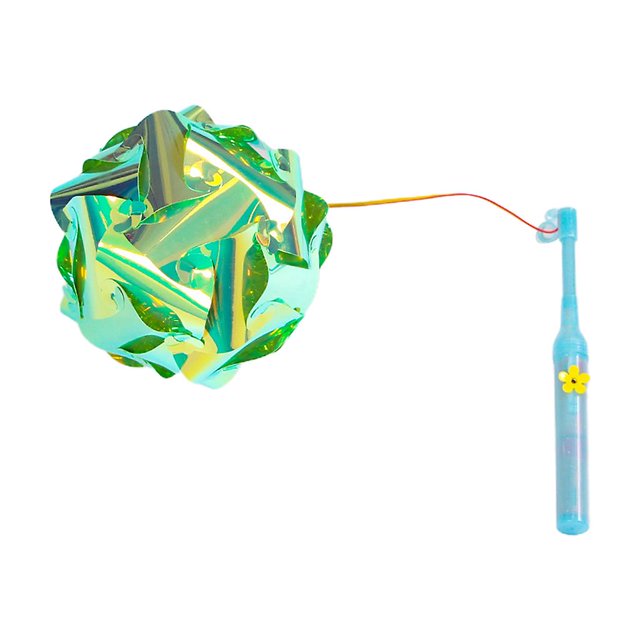 Linterna luminosa colorida, lámpara de luz LED intermitente portátil, regalo para niños, decoración para fiesta de año nuevo, verde Feliz Sencillez
