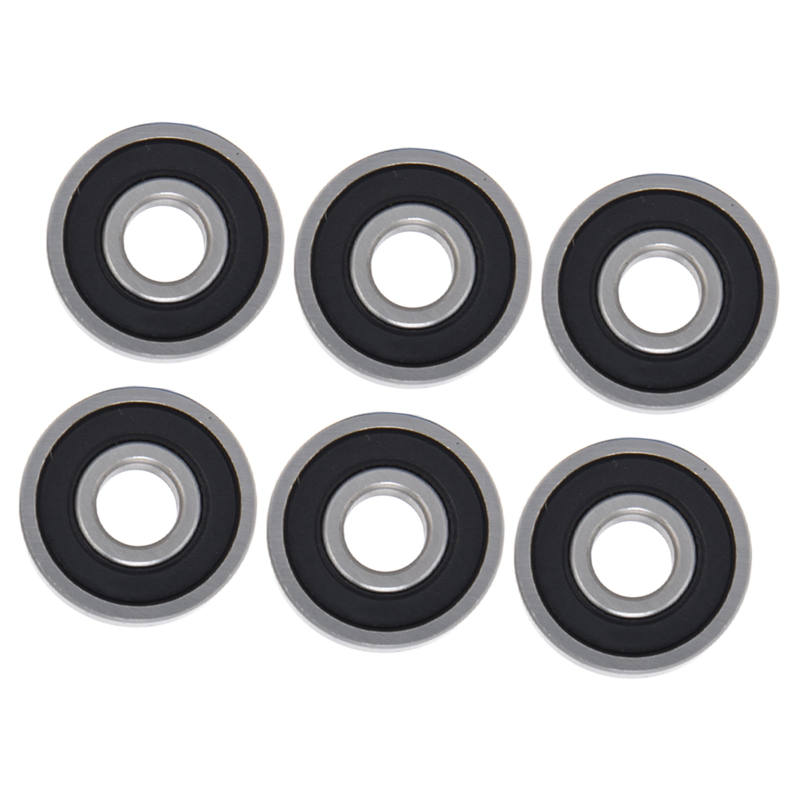 Rubber Sealed Ball Bearings, Load Bearing Steel for Smooth, Quiet Operation, 10 Count