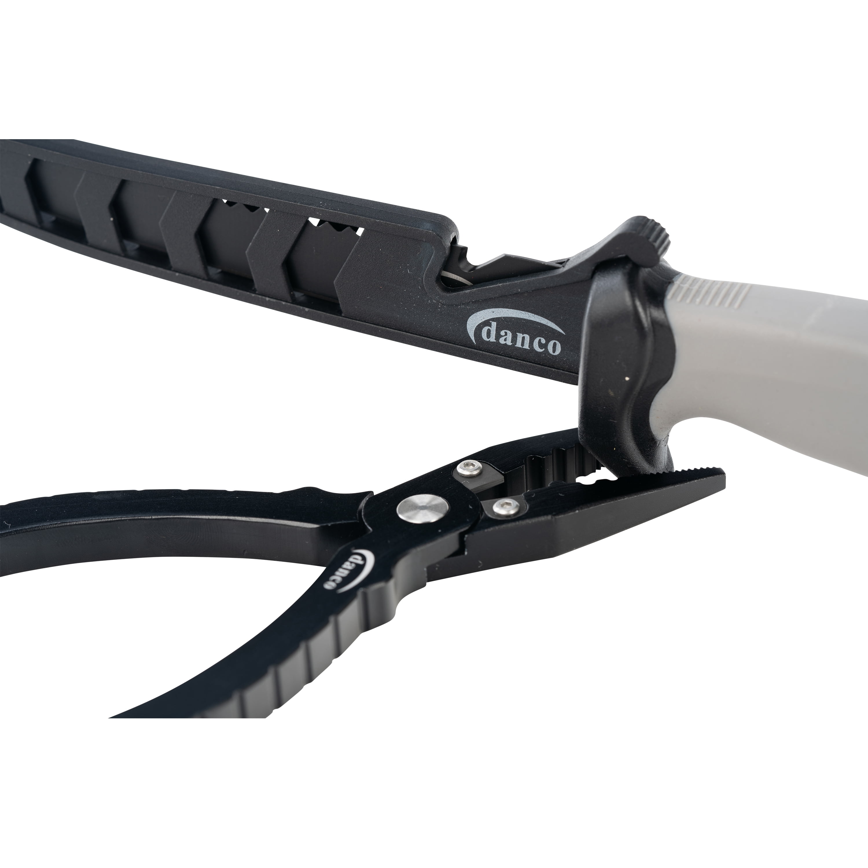 Danco Sports 6.5" Aluminum Plier & 7" PTFE Coated Knife with Sheath Combo Pack