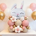 thumbnail image 4 of Rabbit Balloon Set Milk White Number 0-9 Balloon for Birthday Party Shower Anniversary Decoration Balloon Jungle Rabbit Balloon, 4 of 5