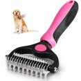 thumbnail image 1 of Cepillo para el pelo de perros Cepillo para gatos, rastrillos para desenredar perros, cepillo para el cuidado de la depilación, peine para el cuidado de la capa interna que elimina la capa intern, 1 of 5