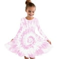 thumbnail image 2 of Tutus Dress for Girls 10-12 Long Sleeve Round-Neck Dress Girls Long Sleeve Stretchy Dress A Line Twirly Skater School Recital Dress Camouflage 7-8 years, 2 of 4