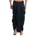 thumbnail image 3 of Mens Indian Wear Silk Bend Handmade Free Size Harem Salwar Dhoti Sherwani Bottom, 3 of 3