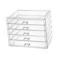 thumbnail image 3 of Organizador de cajones de acrílico transparente para joyas, vitrina multicapa para joyas 5 niveles, 3 of 8