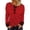 Z1Red, variant on Trendfront Womens Crew Neck Long Sleeve Tee Classic Striped T Shirts Basic Nautical Style Work Lightweight Tops Soft Comfort Tee