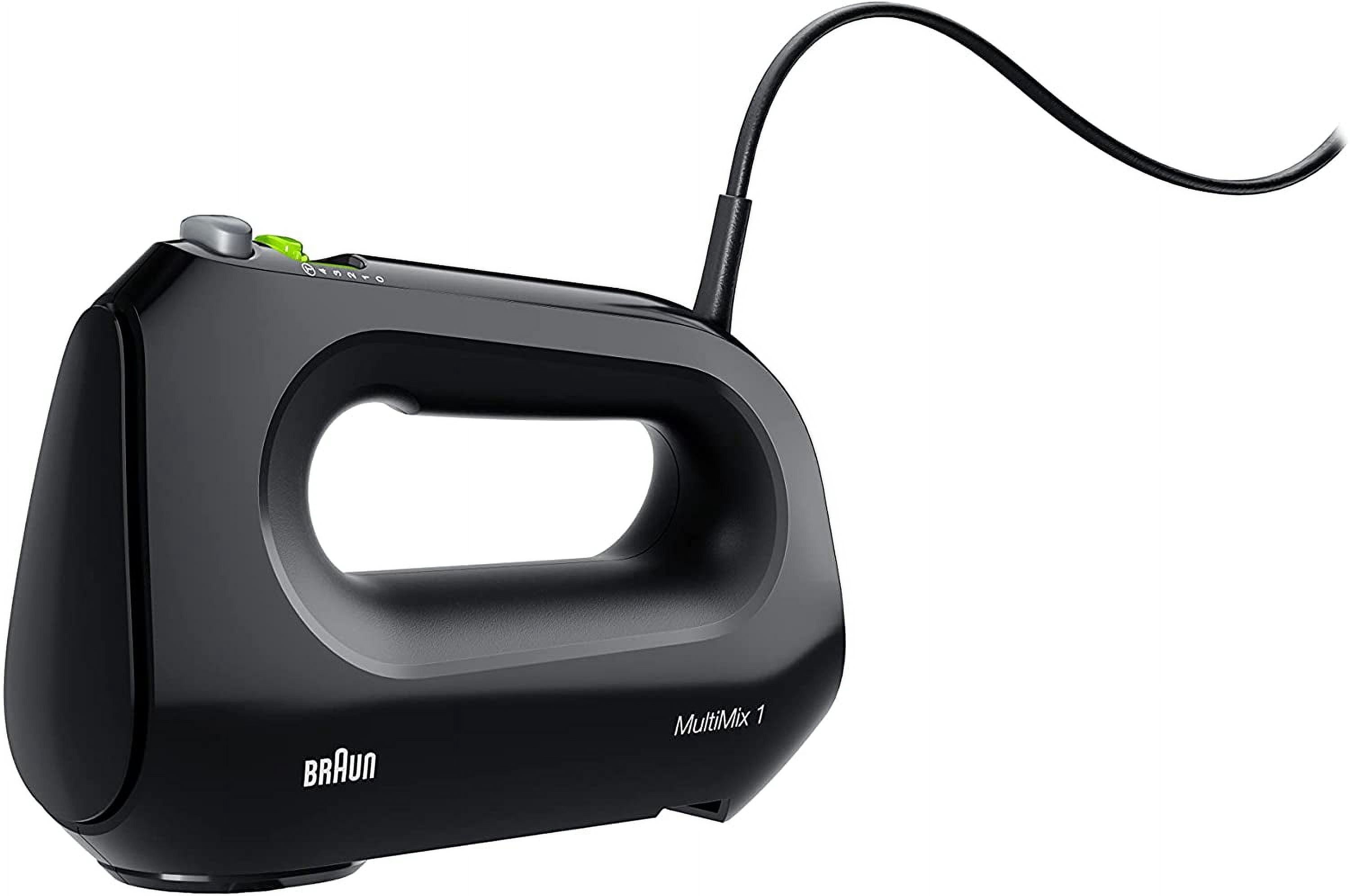 MultiMix 1 Hand Mixer with 200W Motor and 5 Speeds for Dough and Batter