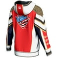 thumbnail image 3 of Youth ProSphere White Cody Rhodes Entrance Full-Zip Hoodie Jacket, 3 of 3
