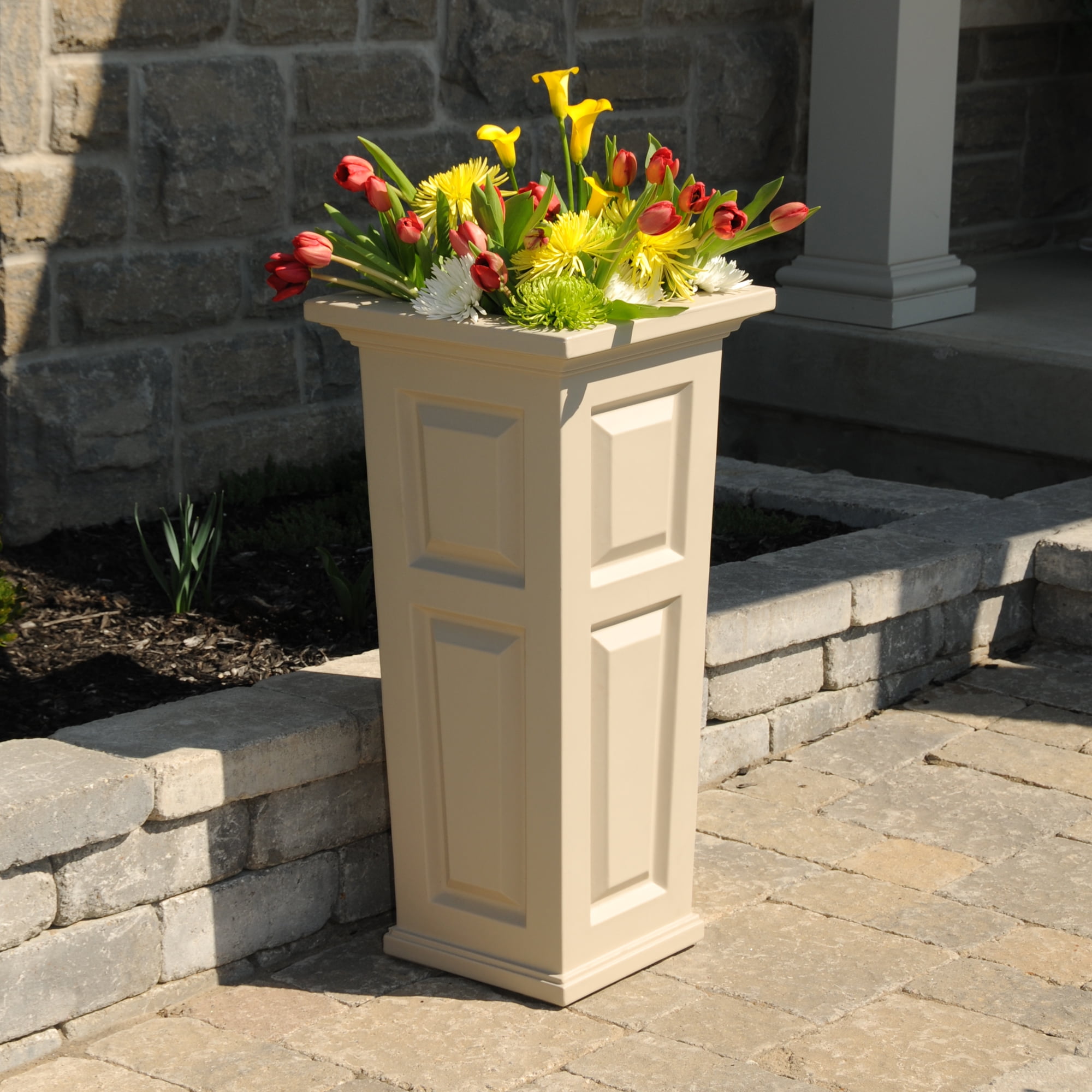 Nantucket Tall Planter Clay by Mayne Inc.