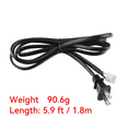thumbnail image 3 of XMHEIRD 6ft UL 18AWG AC Internal Power Cord Cable Lead For ONN ONC32HB18C03 ONC17TV001 ONC18TV001 with Connection To Power Board, 3 of 5