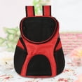 thumbnail image 3 of Mascota Perrito Gato Gato Mascota Mascota Doble Hombro Bolso Mochila de Malla Transpirable Viajar al Aire Libre, 3 of 7