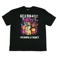 thumbnail image 4 of Five Nights At Freddy's Shirt Men's Scary Group Photo Short Sleeve Tee, 4 of 5